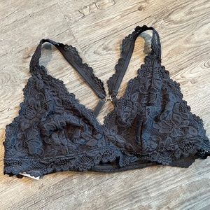 Navy Lace Bralette large